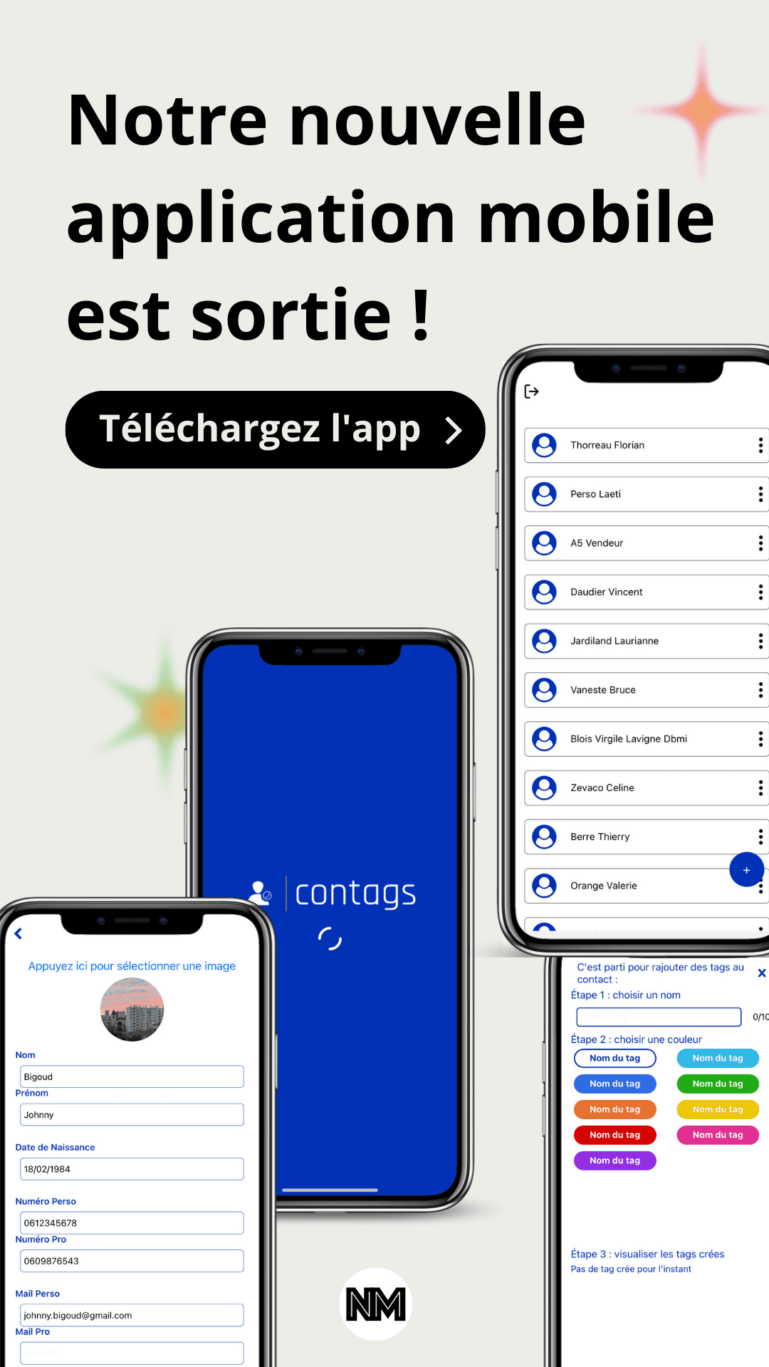 Technologies : React Native, Node.js, Mongoose